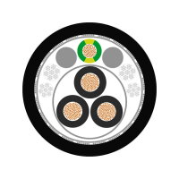 Připojovací motorový kabel ÖLFLEX SERVO FD zeroCM 3X1,5+1G1 LAPP 1023470