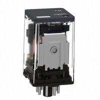 Schneider RUMF33F7 Univerzální 3P faston, 10 A, 120 V AC s LED
