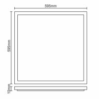 LED panel 40W,595x595,4500K,PL121H/U