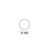 16191 - OH! D380 LED 15W(WW) IP44 65 P.N