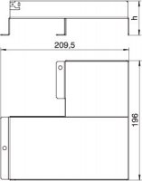 OBO 7404258 Oddělovací prvek OKA C3 30030065