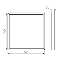 Kanlux 31171 BAREV R 36W 6060 NW Panel LED MILEDO