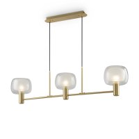 Závěsné svítidlo Vision E14x3 60W MOD411PL-03G MAYTONI