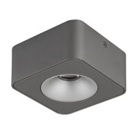 HANGARAU LED reflektor, hliník šedý tmav