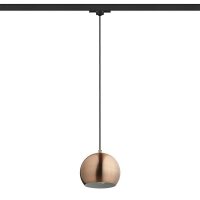 AGNETA pro tříokr. lištu závěsná česaná měď 230V E27 40W RENDL R13977