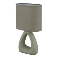Stolní lampa TRIANGLE zelená 1x40W E14  GLOBO 21731BG
