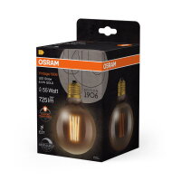 Vintage 1906 LED CLASSIC Globe Dimmable 6.5W 824 Gold E27 OSRAM 4099854132315