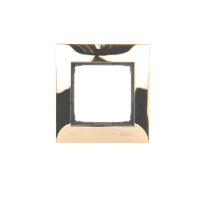 Rámeček 1 -násobný kovový Simon 54 Premium, IP20/IP44,zlato. kov DR1/66