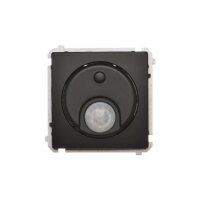 Spínač se senzorem pohybu s relé :3015 černá matná KONTAKT SIMON BMCR10P.01/49