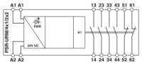 Vazební relé PSR-SCF- 24UC/URM/4X1/2X2 PHOENIX CONTACT 2981444
