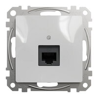 Sedna D/E Datová zásuvka 1xRJ45 kat. 5e UTP, Aluminium SCHNEIDER SDD113451