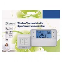 Pokojový programovatelný bezdrátový OpenTherm termostat P5616OT EMOS P5616OT