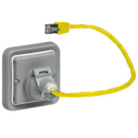 PLEXO 55 ADAPTÉR MOSAIC 2MODULOVÝ PRO RJ45 LEGRAND 069581