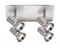 Spotové svítidlo Teja nikl satin max.4x10W GU10 667.01 PAULMANN 66701