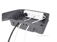 ZAHRADNÍ BOX plastová krabice na ochranu kabelů v exteriéru IP54 PN03000105
