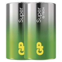 Alkalická baterie GP Super D (LR20) B01412