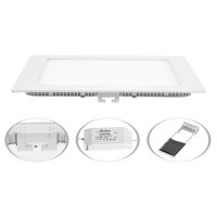 Ecolite SMD LED panel bílé vysoce úsporné vestavné svítidlo, čtverec LED