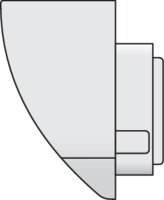 Držák pro montáž detektoru 350-20050 na strop NIKO 390-20050