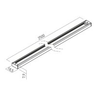 XNEO SURF. PROFILE 24V DC 2m