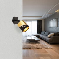 Nástěnné svítidlo OR černá 1x25W E14 IP20 GLOBO 54046-1