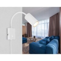 Nástěnné svítidlo ROBBY bílá 1xGU10, max. 25W 230V GLOBO 57911WW