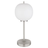Stolní svítidlo BLACKY I matný nikl 1x E14 40W 230V GLOBO 15345TNO