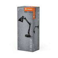 Stolní lampa Office Line Desk Pear E27 Black LEDVANCE 4099854385148
