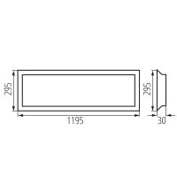 BLINGO UHRA 95 120NW Panel LED (neobsahuje napaječ) KANLUX 39171