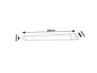 BATTEN LIGHT2 bílá LED 10W IP20