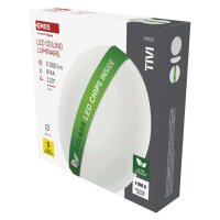 LED přisazené svítidlo TIVI A CLASS kruhové bílé 19W IP44 neutrální EMOS ZM3409