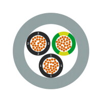 Ovládací kabel ÖLFLEX 127 HSLH 2X0,75 LAPP 1127408