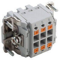 Vložka s připojením Push-In EPIC H-BE 6 SP LAPP 44423200