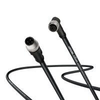 Konfekcionovaný kabel pro snímače/akční členy AB-C4-M12MS-5,0PVC-M12FA 22260705