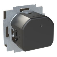 Zásuvka ABB LEVIT M s clonkami, USB-A/C titanová/kouřová černá 5569H-A32357 70