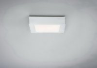 Stropní svítidlo Lunar LED Panel 11W bílá matná, hliník 706.44 PAULMANN 70644