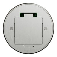 Unica System+ Podlahová krabice XS se zás. 250V/16A IP44 šedá SCHNEIDER INS52103