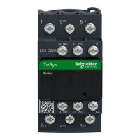 CONTACTOR 25A 220 V AC    SCHNEIDER LC1D256M7