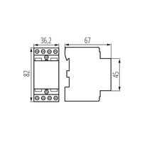 Stykač KMC-25-04 KANLUX 45827