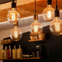 LED žárovka ORO CLARO E27 G125 11W WW LED-POL ORO33229