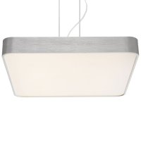 MENSA SQ 48 závěsná česaný hliník 230V LED 56W 3000K RENDL R11292