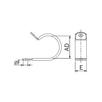 Upínací pásek pro hadice, 21,0 - 22,0mm AGRO 0308.000.016