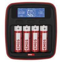Nabíječka baterií EMOS profi BCN-42D + 4AA 2700 EMOS N9341