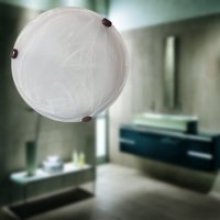 Stropní a nástěnné svítidlo Barborka 300 zašlá mosaz 60W IP20 E27 912193/71