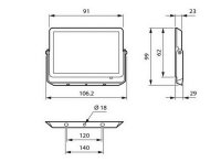 LED refl. PILA BVP008 10W 3000K 900lm