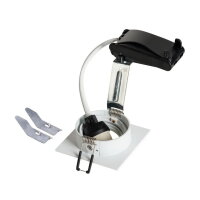 NEW TRIA 68 square svítidlo k zabudování do stropu QPAR51 bílá 50W SLV 1001995