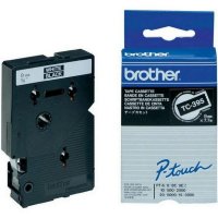 Páska BROTHER TC-395 černá/bílá (9mm)