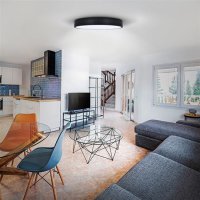 LED stropní osvětlení  LECCE 3CCT 36W 2100lm 30cm 3000/4000/6000K černá WO803-B