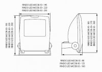 Kanlux 18481 RINDO LED MCOB-30-GM Reflektor LED MCOB