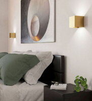 Nástěnné svítidlo VALMONTONE LED mosaz 2X1,5W IP20 EGLO 901091