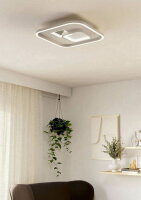 Nástěnné/stropní svítidlo TIRIOLO LED 380X380 bílá/stříbrná 16W IP20 EGLO 901247